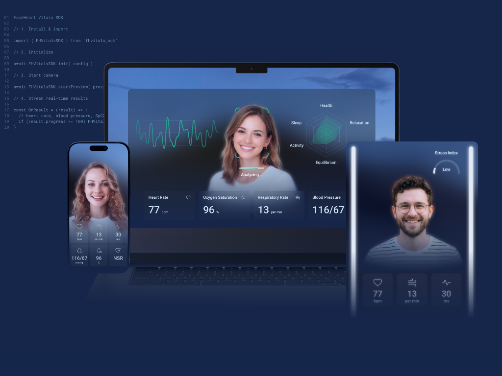 FaceHeart Vitals™ SDK